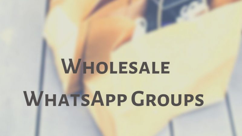 Wholesale WhatsApp Group